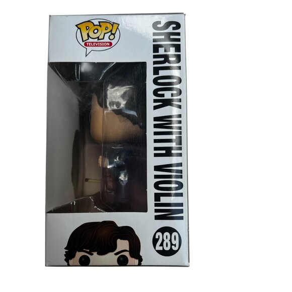 Funko POP Sherlock with Violin from Sherlock Released 2015 - Picture 2 of 6